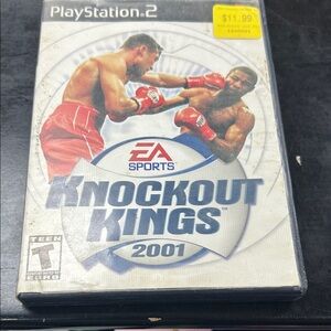 Knockout Kings 2001 for PlayStation 2 - Black